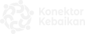 LOGO KONEKTOR KEBAIKAN - PUTIH